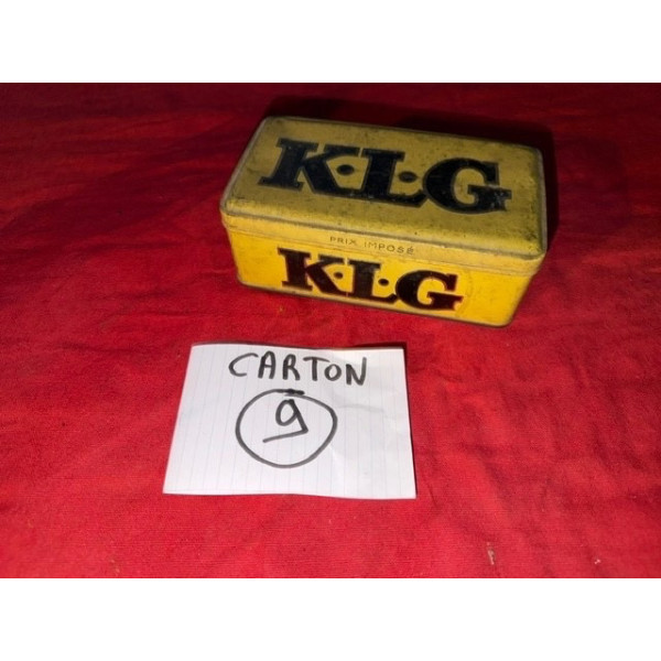 Boîte à bougie KLG original Delahaye Delage Hotchkiss Amilcar Citroën Renault