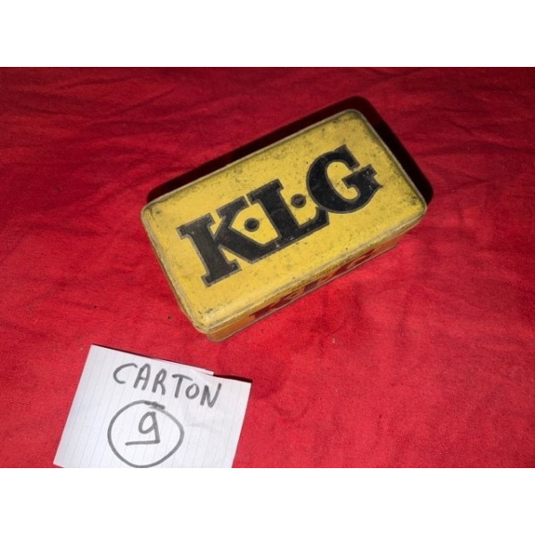 Boîte à bougie KLG original Delahaye Delage Hotchkiss Amilcar Citroën Renault
