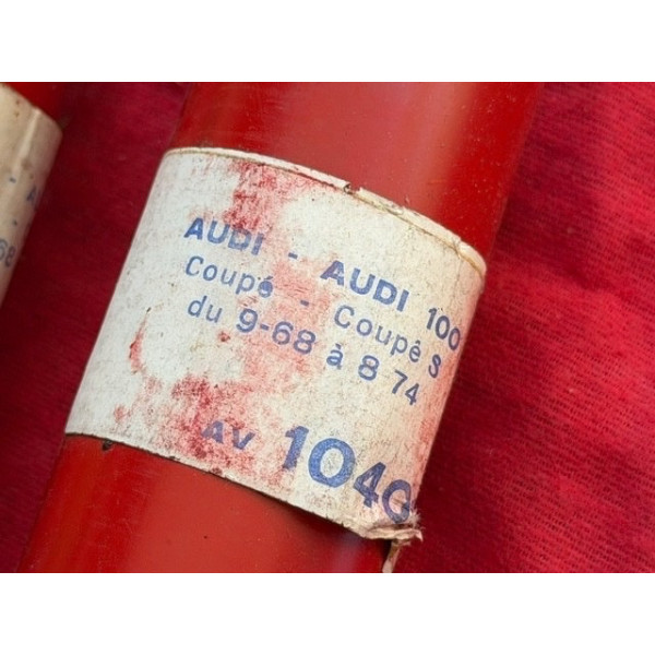 2 amortisseurs AV neuf NOS Audi 100 Coupé S de 1968 à 1974