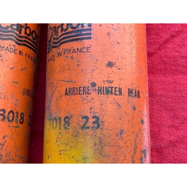 2 amortisseurs arrière DeCarbon originaux Porsche 911 Carrera GR4