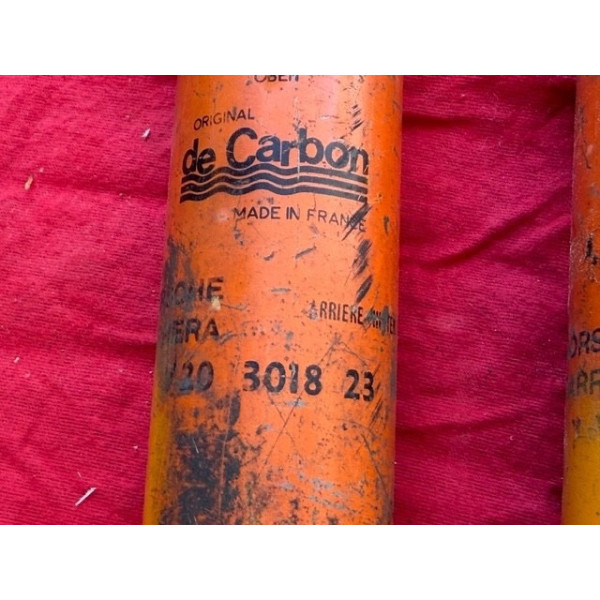 2 amortisseurs arrière DeCarbon originaux Porsche 911 Carrera GR4