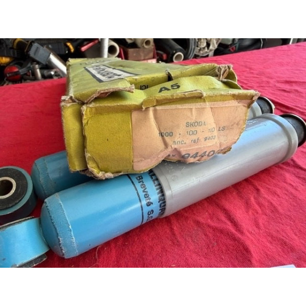 2 amortisseurs avant neuf NOS Skoda 1000 - 100 - 110 LS