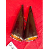 2 cornets de clignotants arrière plastique Citroën DS 19 1ère génération