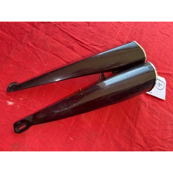 2 cornets de clignotants arrière plastique Citroën DS 19 1ère génération