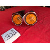 2 cornets de clignotants arrière plastique Citroën DS 19 1ère génération