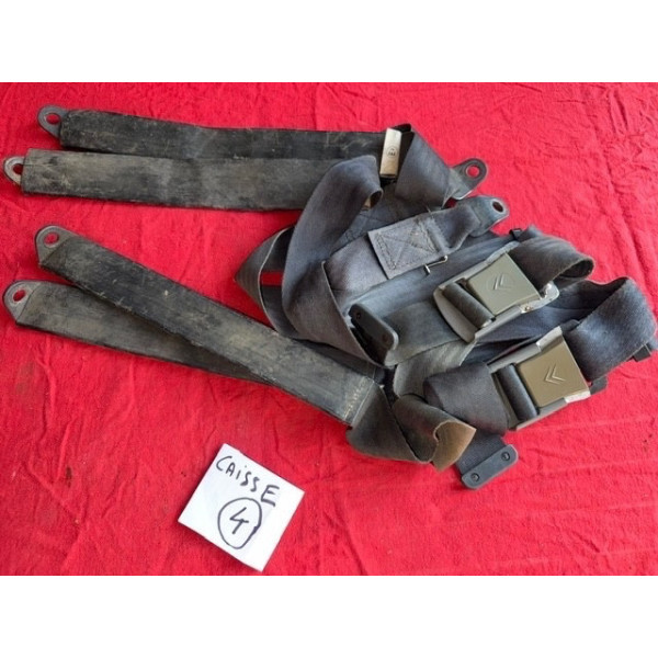 Jeu de ceintures de sécurité original Citroën DS ou SM Maserati