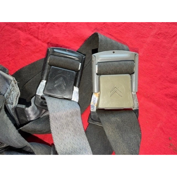 Jeu de ceintures de sécurité original Citroën DS ou SM Maserati