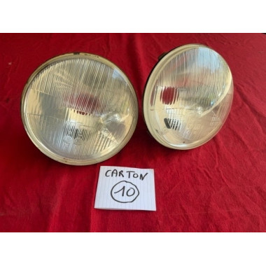 2 phares Cibie H4 original Citroën DS 20 21 ou 23 1968 à 1975