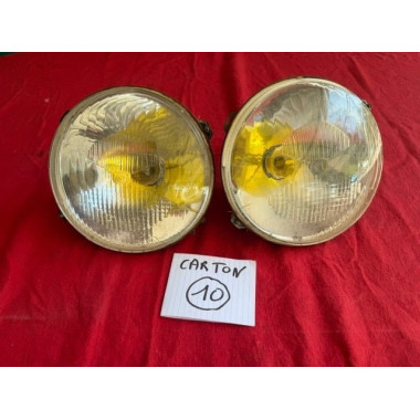 2 phares Cibie 169 CE original Peugeot J7 ou J9
