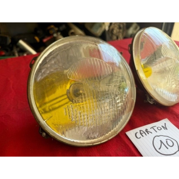 2 phares Cibie 169 CE original Peugeot J7 ou J9