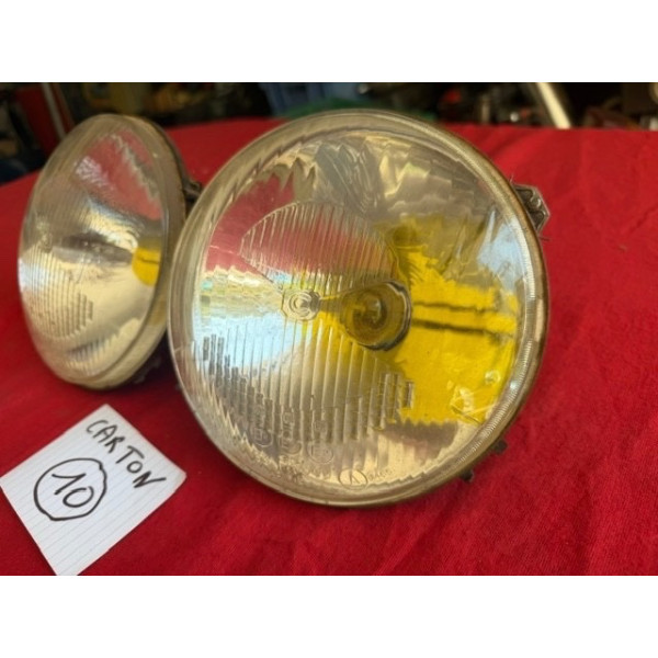 2 phares Cibie 169 CE original Peugeot J7 ou J9