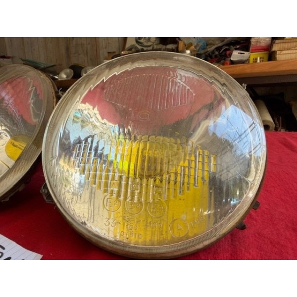 2 phares Cibie 169 CE original Peugeot J7 ou J9