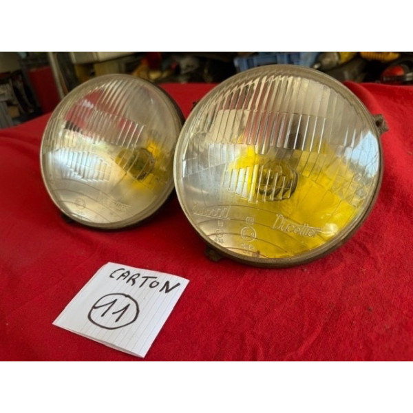 2 blocs optiques Ducellier Peugeot 404 ou 504 pick up