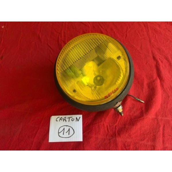 Phare neuf Cibie Bi Oscar jaune grand modèle Alpine Gordini Simca Rally Citroën