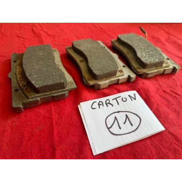 3 plaquettes de frein neuves original Citroën DS tout modèle de 1965 à 1975