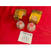 2 cabochons veilleuses clignotants avant Renault 8 Gordini