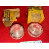 2 cabochons veilleuses clignotants avant Renault 8 Gordini