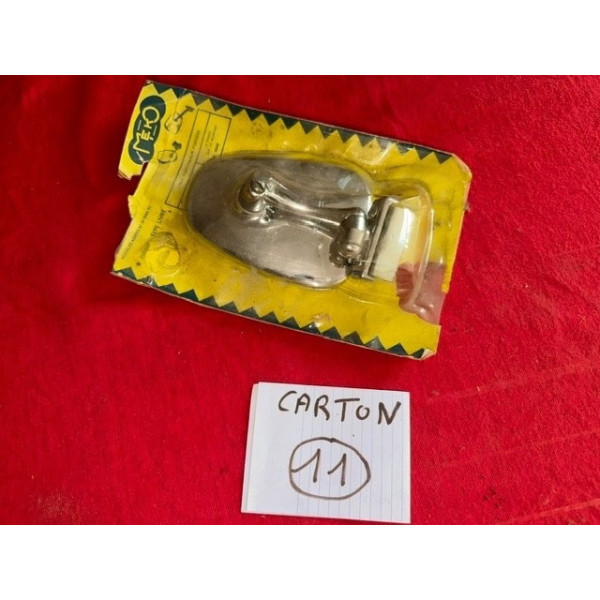 Petit rétroviseur ext neuf chrome adaptable Renault Peugeot Citroën Matra Simca