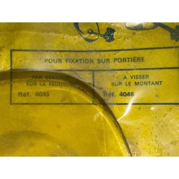 Petit rétroviseur ext neuf chrome adaptable Renault Peugeot Citroën Matra Simca