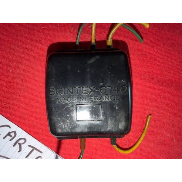 Boîte à fusibles origine Scintex Alpine A110 1800 GR4 usine Citroën ID DS 19