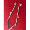 Habillage intérieur chrome latéral G et D custode arrière Citroën SM Maserati