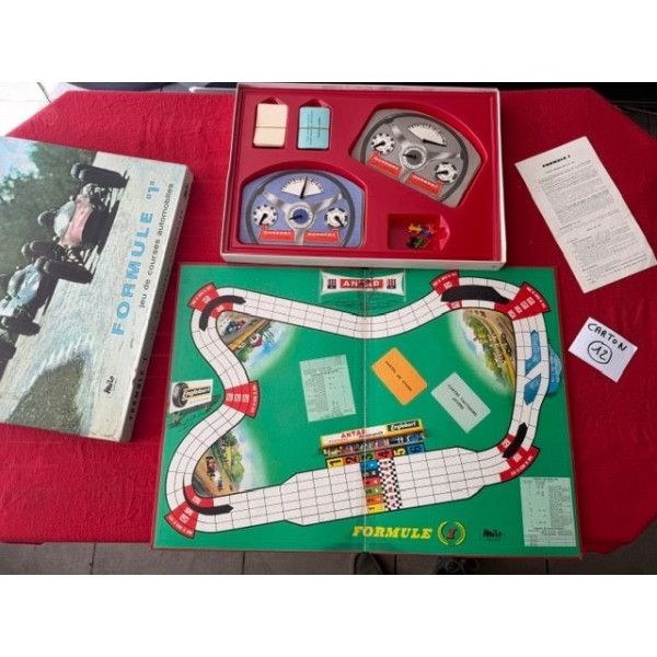 Formule 1 jeu de société de courses automobiles