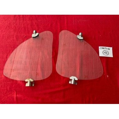2 déflecteurs d'air accessoire sur porte avant style Citroën Traction ou autre