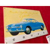Tôle peinte publicitaire Volkswagen Karmann coupé