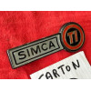 Monogramme neuf original Simca 1100 TI