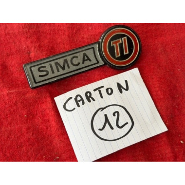 Monogramme neuf original Simca 1100 TI