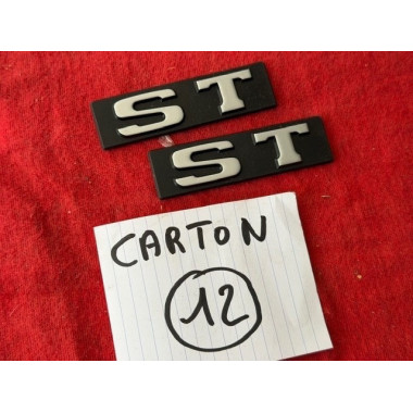 2 monogrammes neuf original Peugeot 205 309 ST