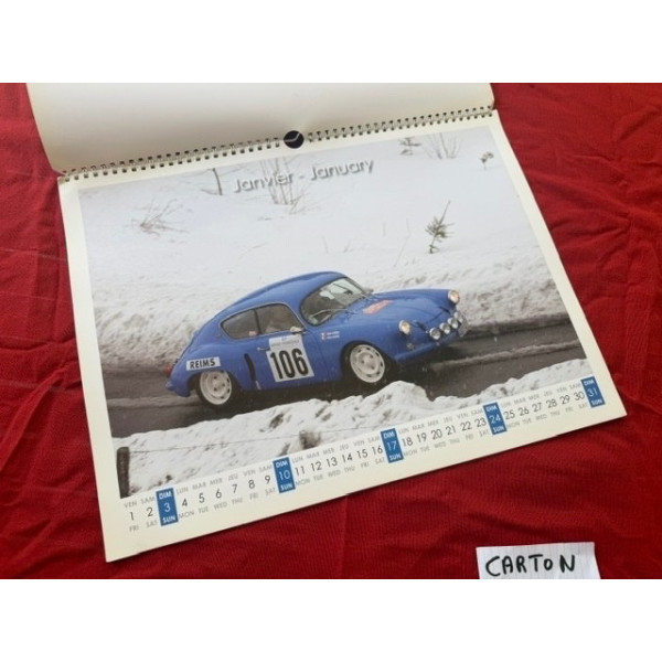 Calendrier 2010 mille Miles Alpine