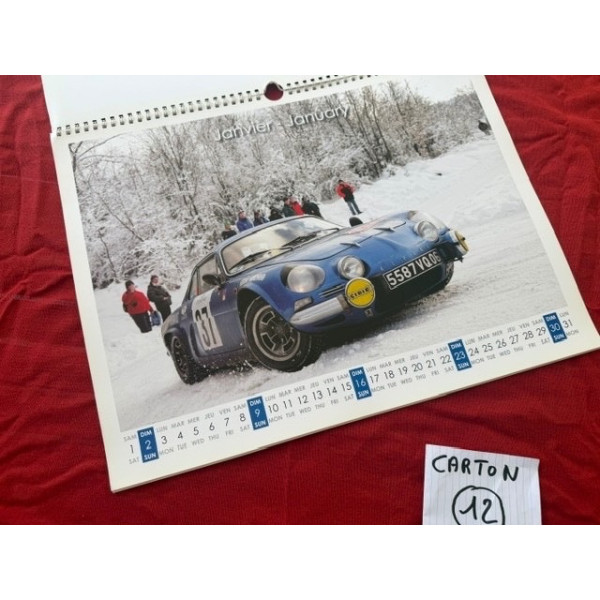 Calendrier 2011 mille Miles Alpine