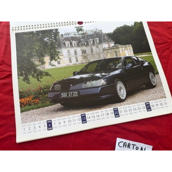 Calendrier 2011 mille Miles Alpine