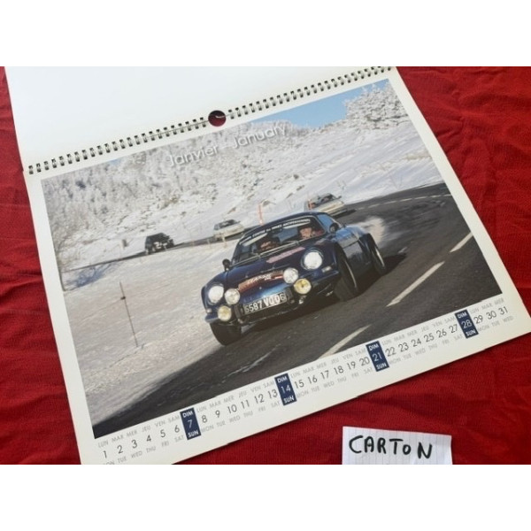 Calendrier 2007 mille Miles Alpine