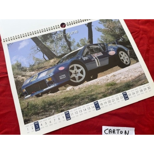 Calendrier 2007 mille Miles Alpine