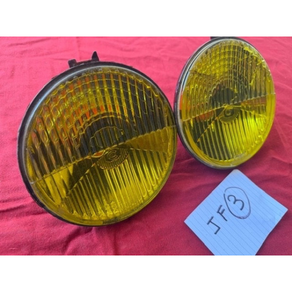 2 blocs optique Cibie Oscar jaune original Renault Gordini Alpine Peugeot Citroën