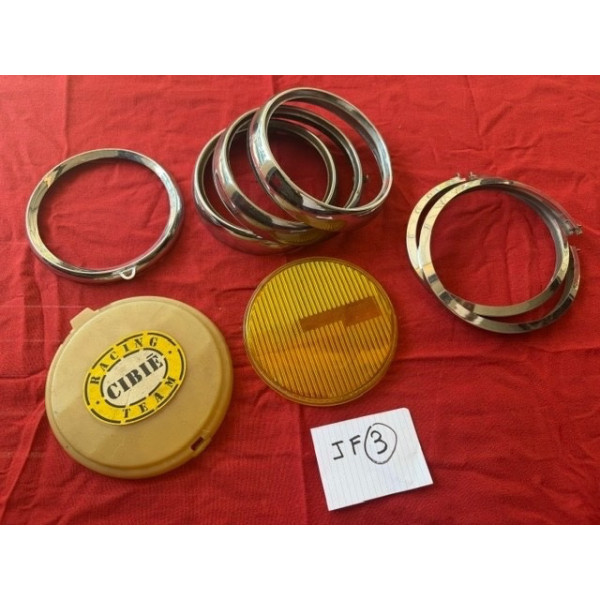Lot accessoires optique Cibie Oscar Alpine Renault Gordini Peugeot Citroën sport