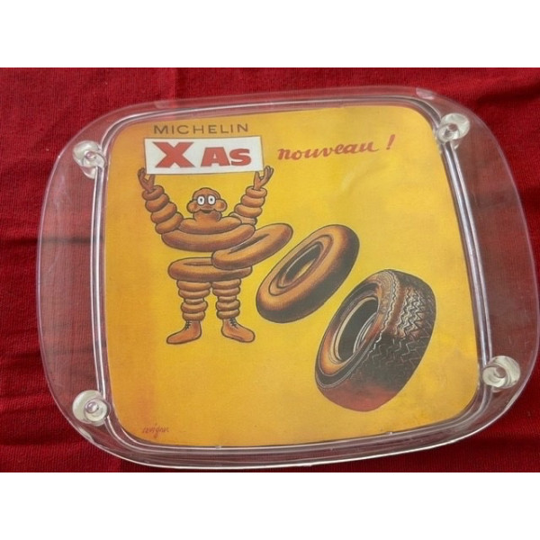 Soucoupe plastique Michelin XAS neuve Automobilia vintage Citroën Alpine Renault