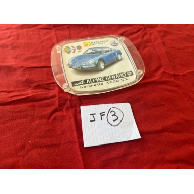 Soucoupe plastique Alpine 1600 SX neuve Automobilia vintage