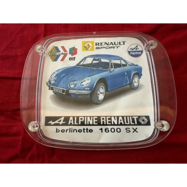 Soucoupe plastique Alpine 1600 SX neuve Automobilia vintage