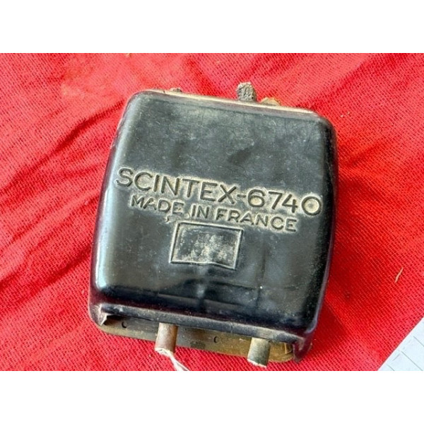 Boîte à fusibles Scintex Citroën DS ID Alpine A110 GR4 à restaurer