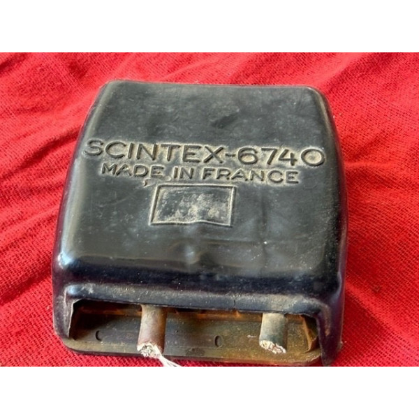 Boîte à fusibles Scintex Citroën DS ID Alpine A110 GR4 à restaurer