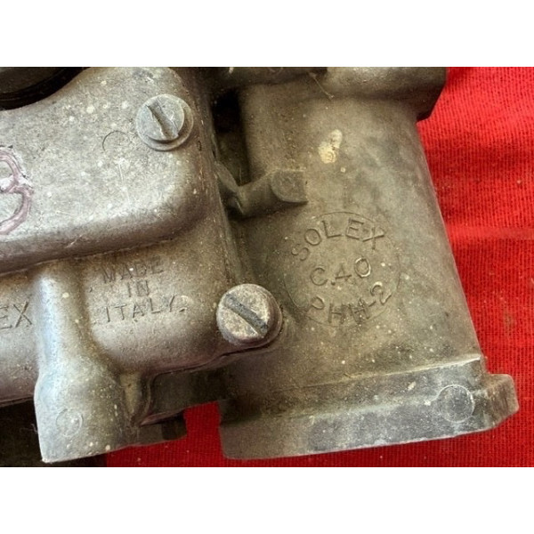 2 carburateurs Solex 40 PHH-2 originaux Alpine A110 1100 Renault 8 Gordini R1134