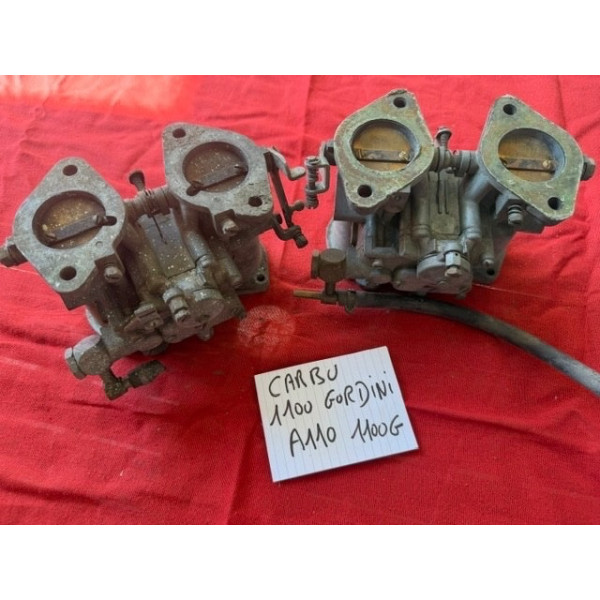 2 carburateurs Solex 40 PHH-2 originaux Alpine A110 1100 Renault 8 Gordini R1134