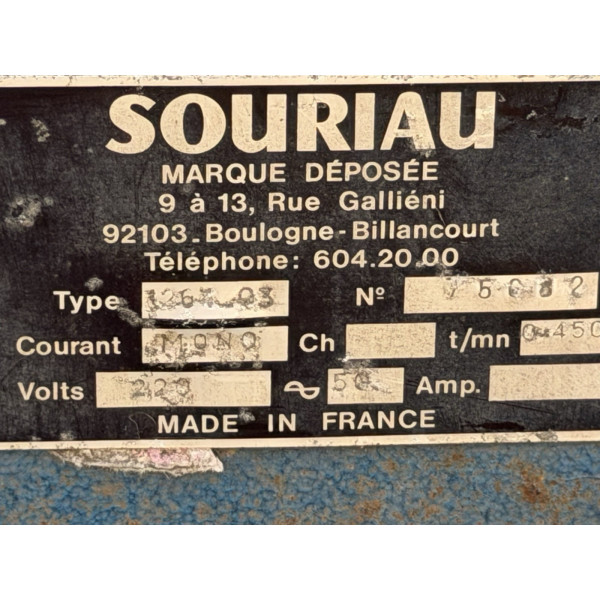 Banc de contrôle allumage Souriaux à réviser Citroën DS Renault 16 Alpine Gordini