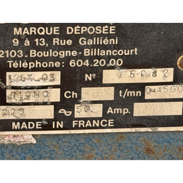 Banc de contrôle allumage Souriaux à réviser Citroën DS Renault 16 Alpine Gordini
