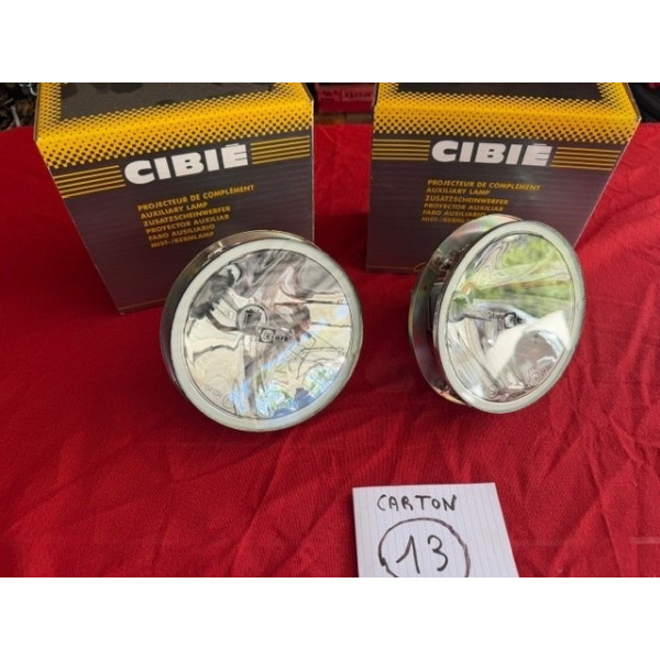 2 longue portée Cibie Oscar Racing monté Xenon phare boule Porsche 911 Citroën DS