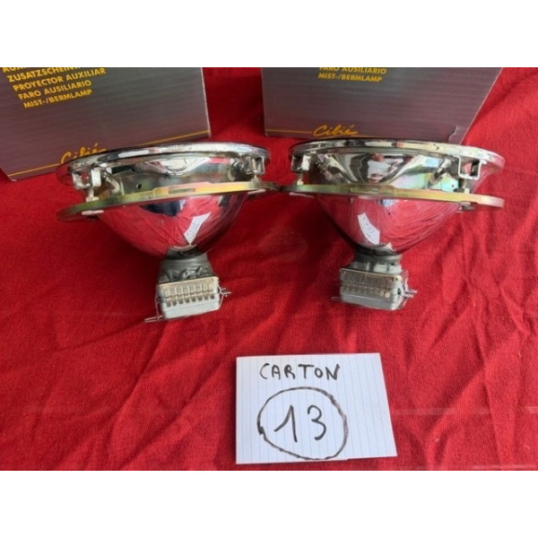 2 longue portée Cibie Oscar Racing monté Xenon phare boule Porsche 911 Citroën DS