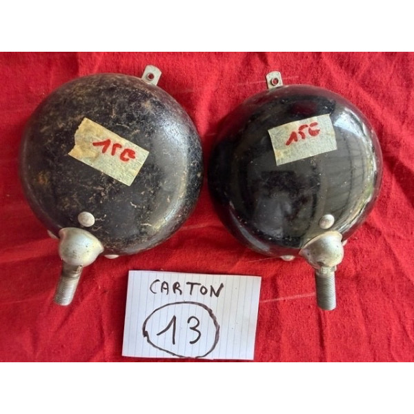 2 coques arrière phare Marchal original Peugeot Renault Citroën Traction